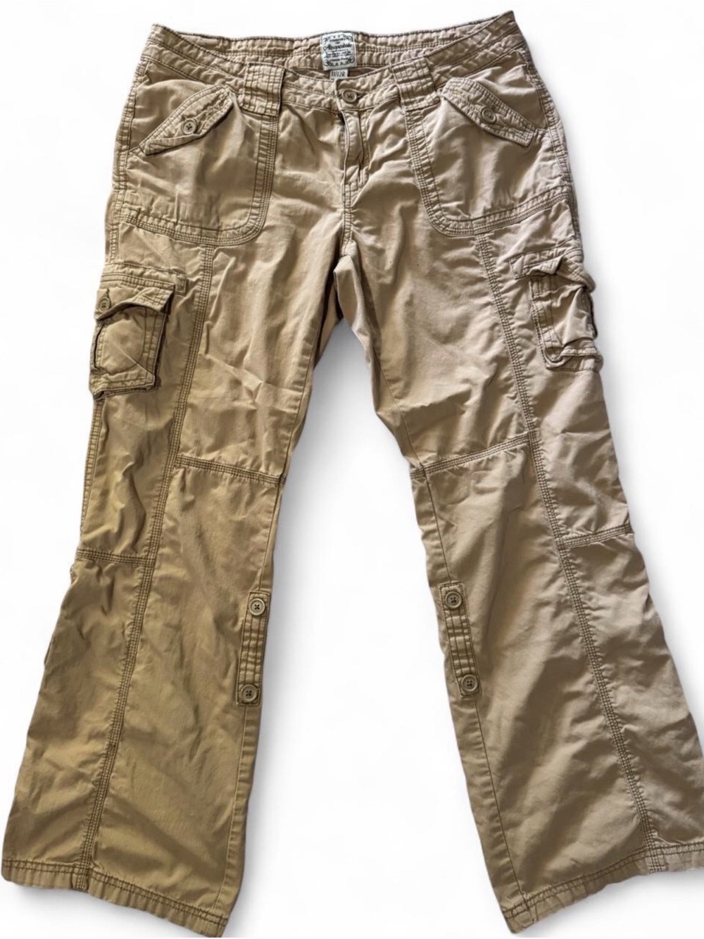 Vtge Aeropostale low rise Tan Cargo Pants